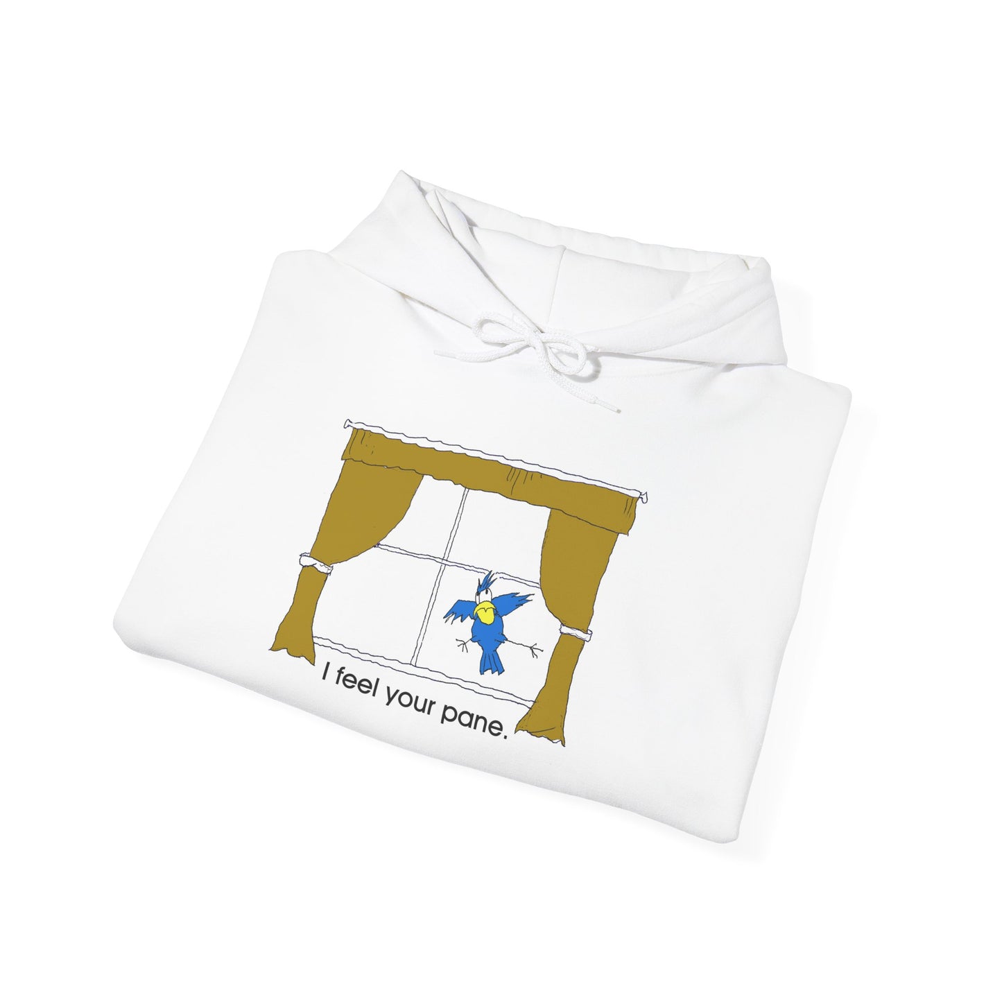 Feel your pane - Unisex Heavy Blend™ Hooded Sweatshirt