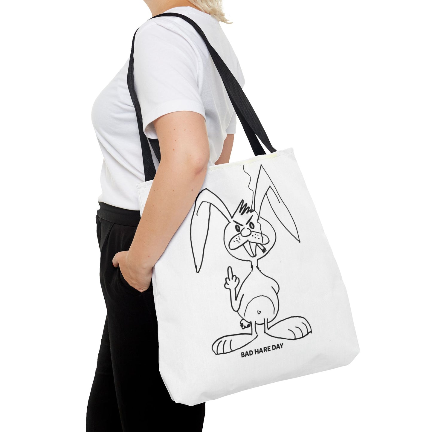 Bad Hare Day Tote Bag