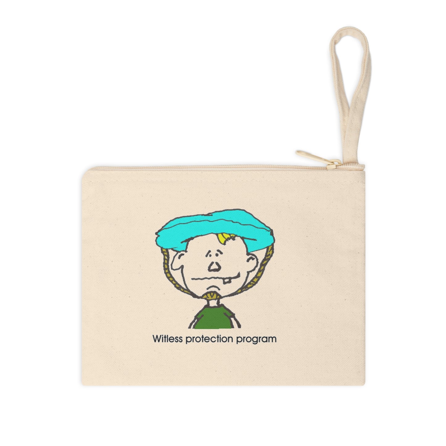 witless-Accessory Zipper Pouch