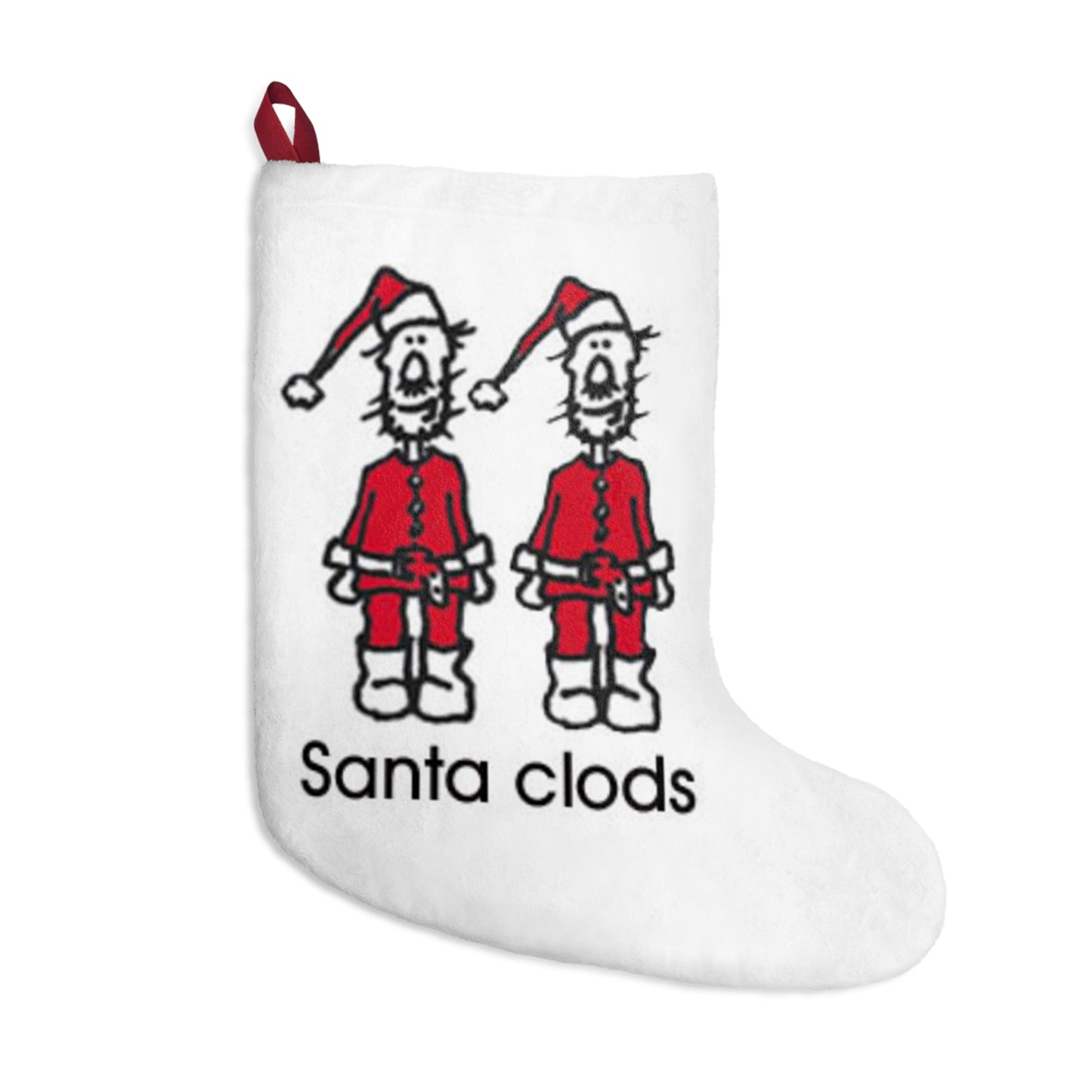 Santa clods-Christmas Stockings