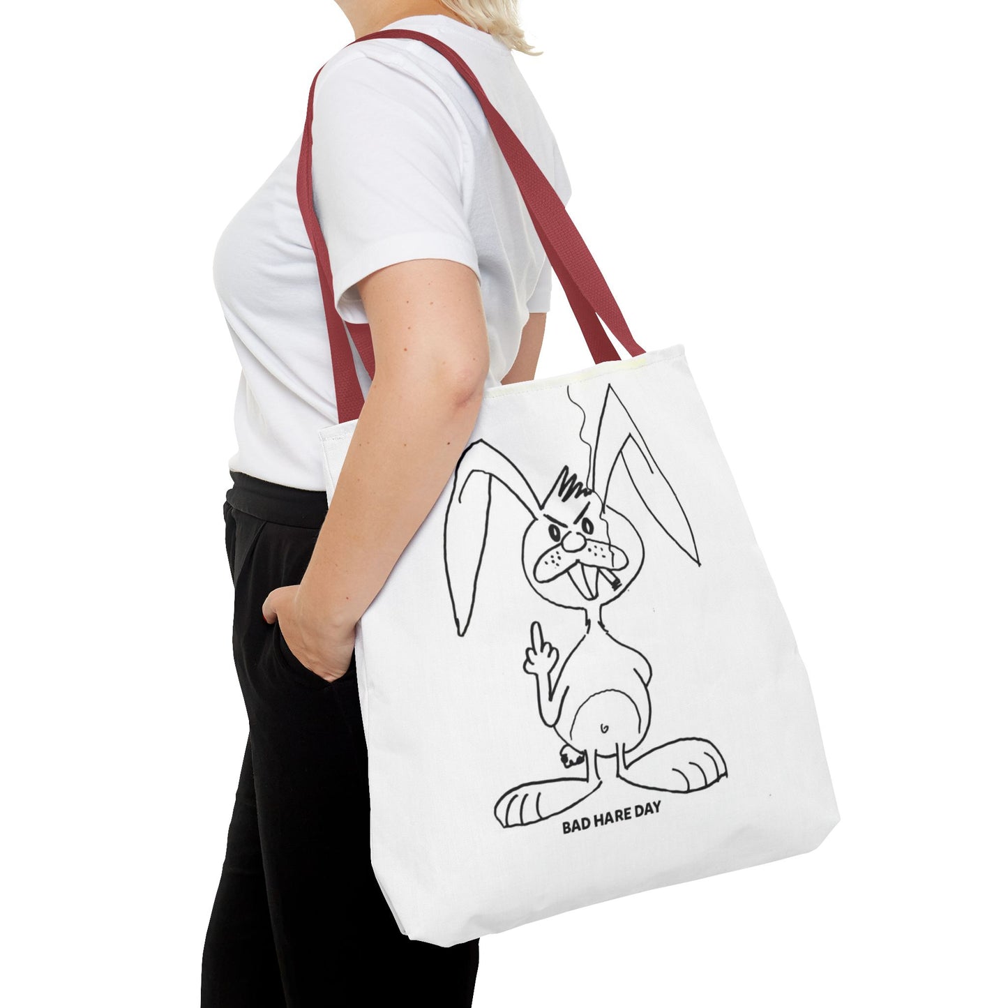 Bad Hare Day Tote Bag