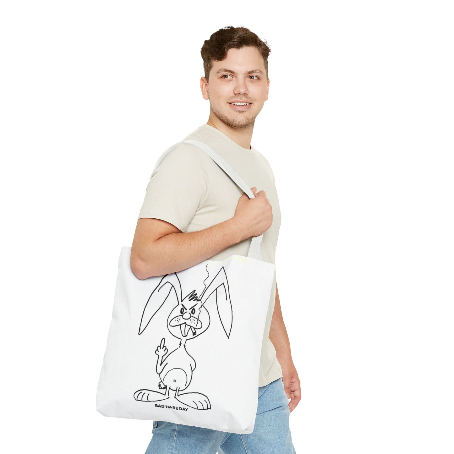 Bad Hare Day Tote Bag