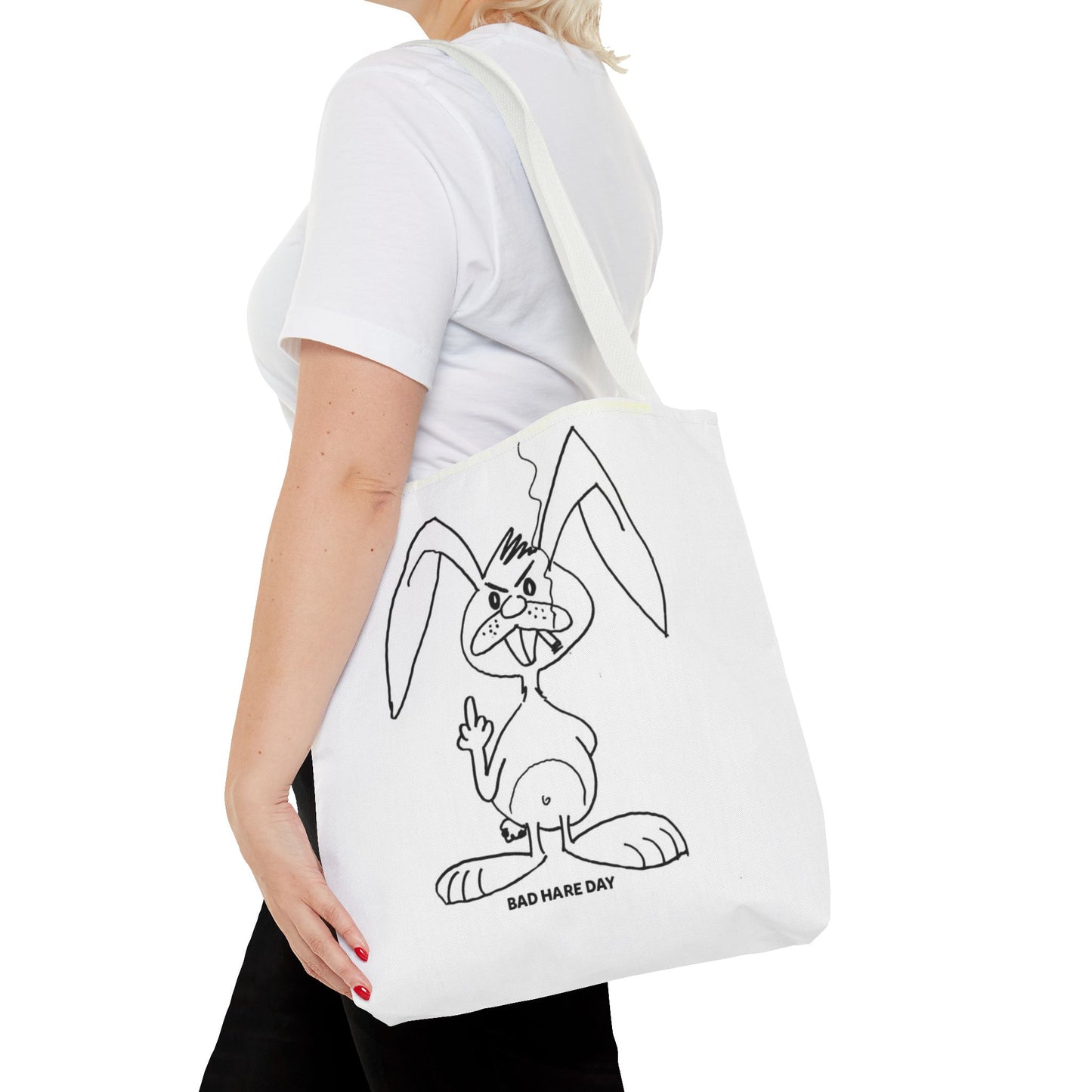 Bad Hare Day Tote Bag