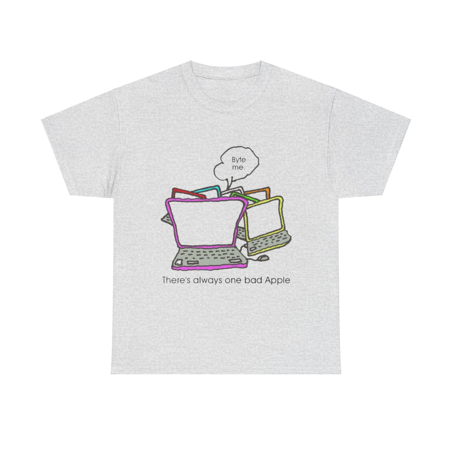 Byte me-Unisex Heavy Cotton Tee