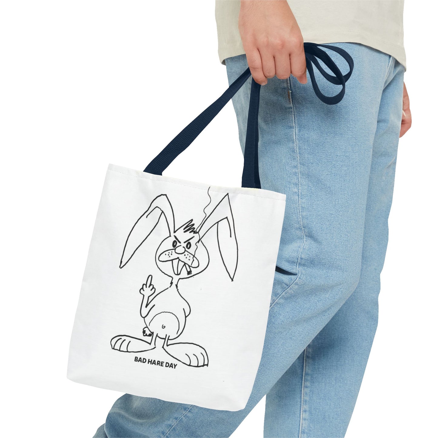 Bad Hare Day Tote Bag