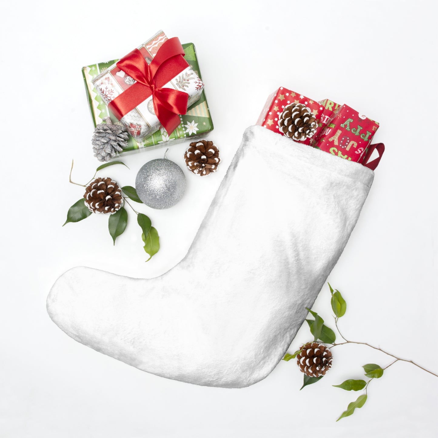 Santa clods-Christmas Stockings