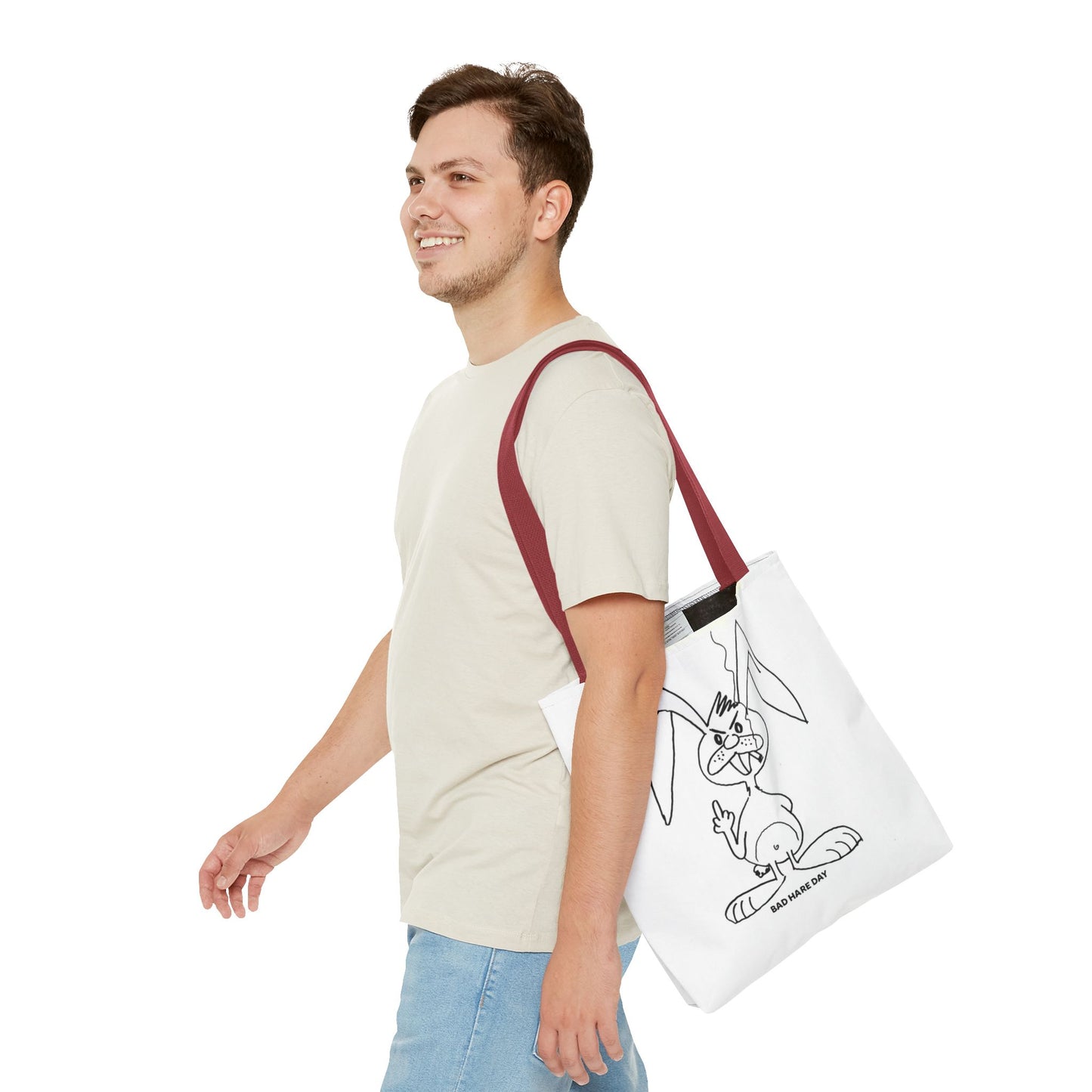 Bad Hare Day Tote Bag