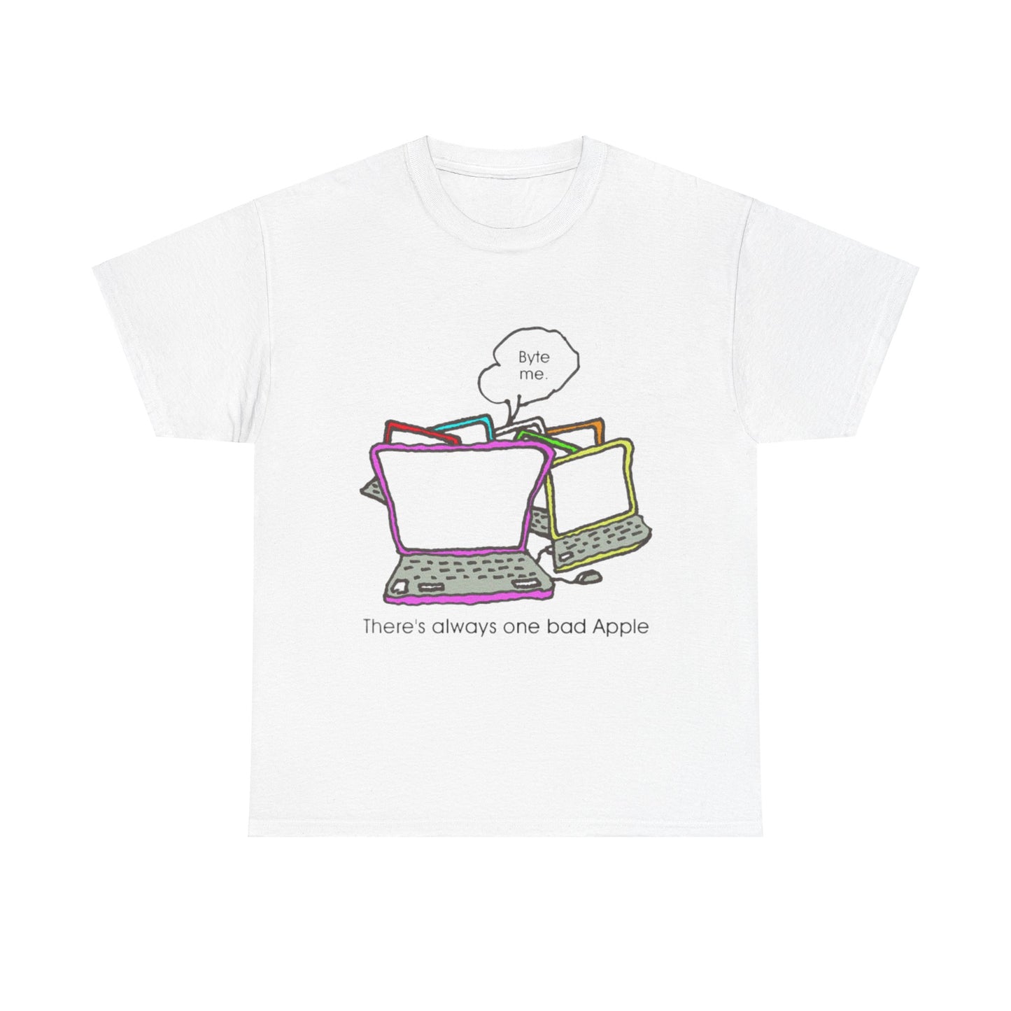 Byte me-Unisex Heavy Cotton Tee