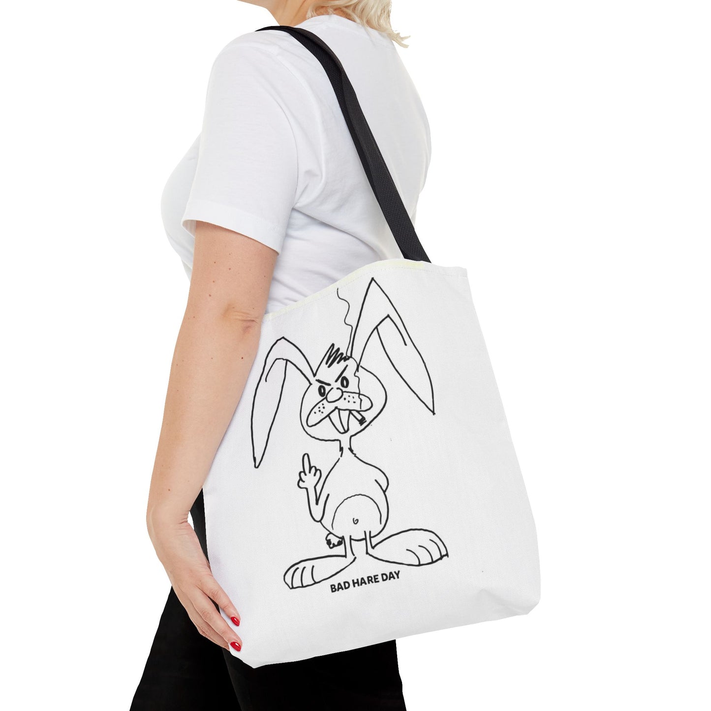 Bad Hare Day Tote Bag