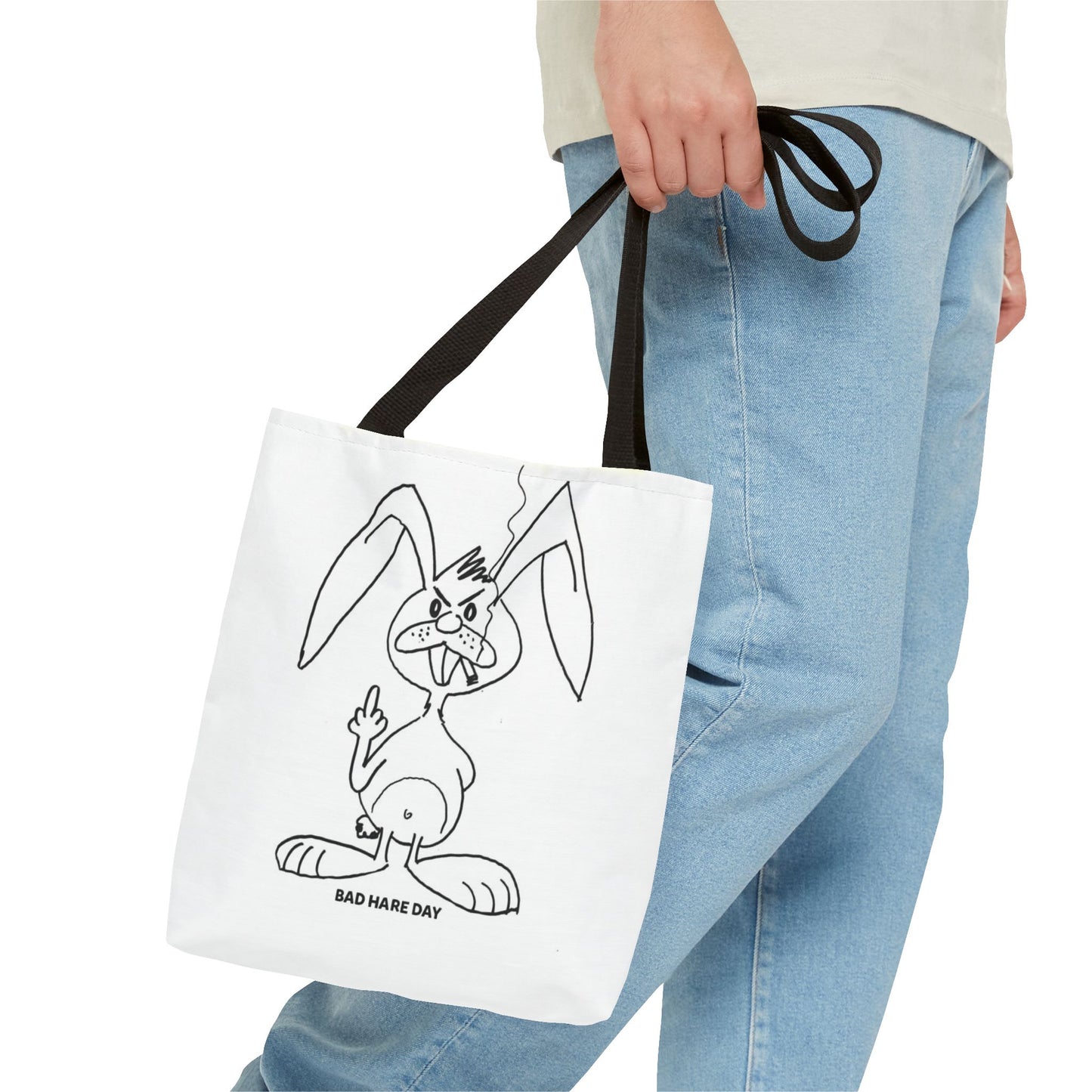 Bad Hare Day Tote Bag