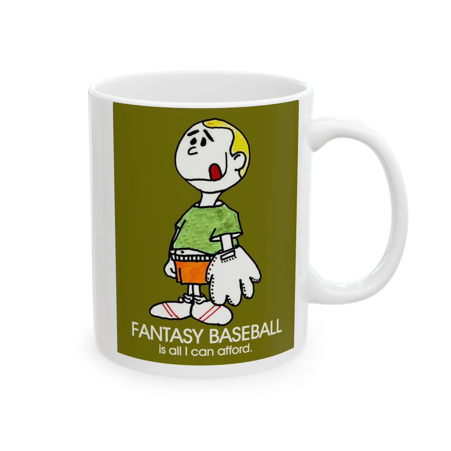 Fantasy Baseball Ceramic Mug, (11oz, 15oz)