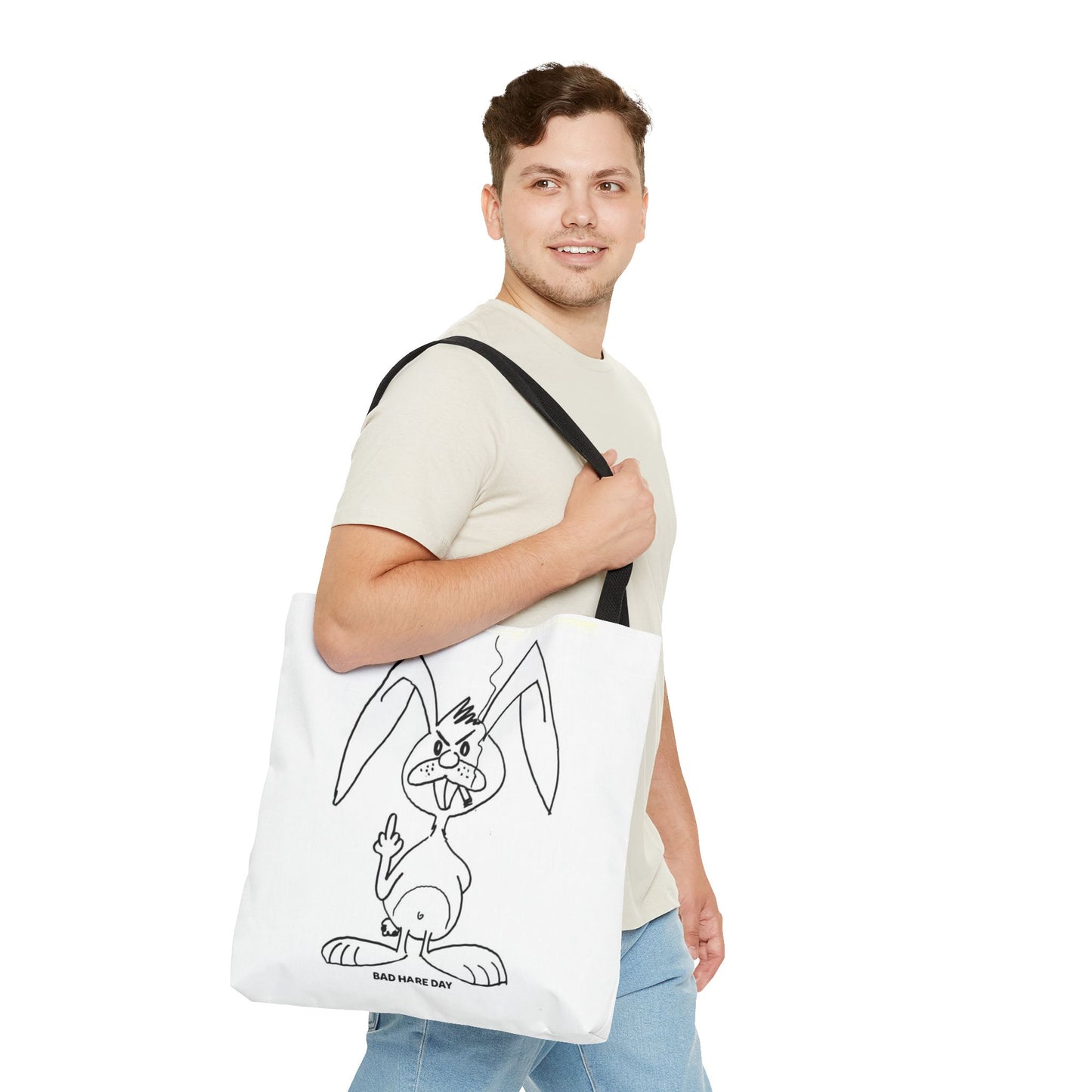 Bad Hare Day Tote Bag