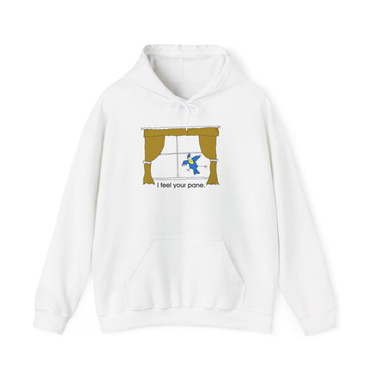 Feel your pane - Unisex Heavy Blend™ Hooded Sweatshirt