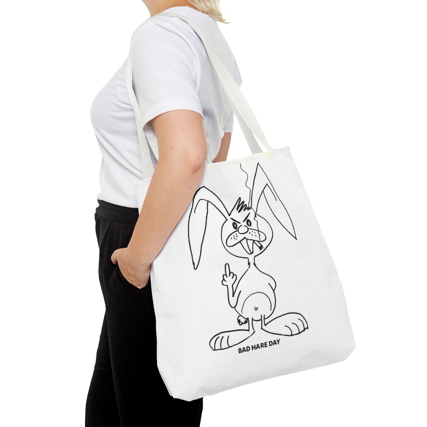 Bad Hare Day Tote Bag