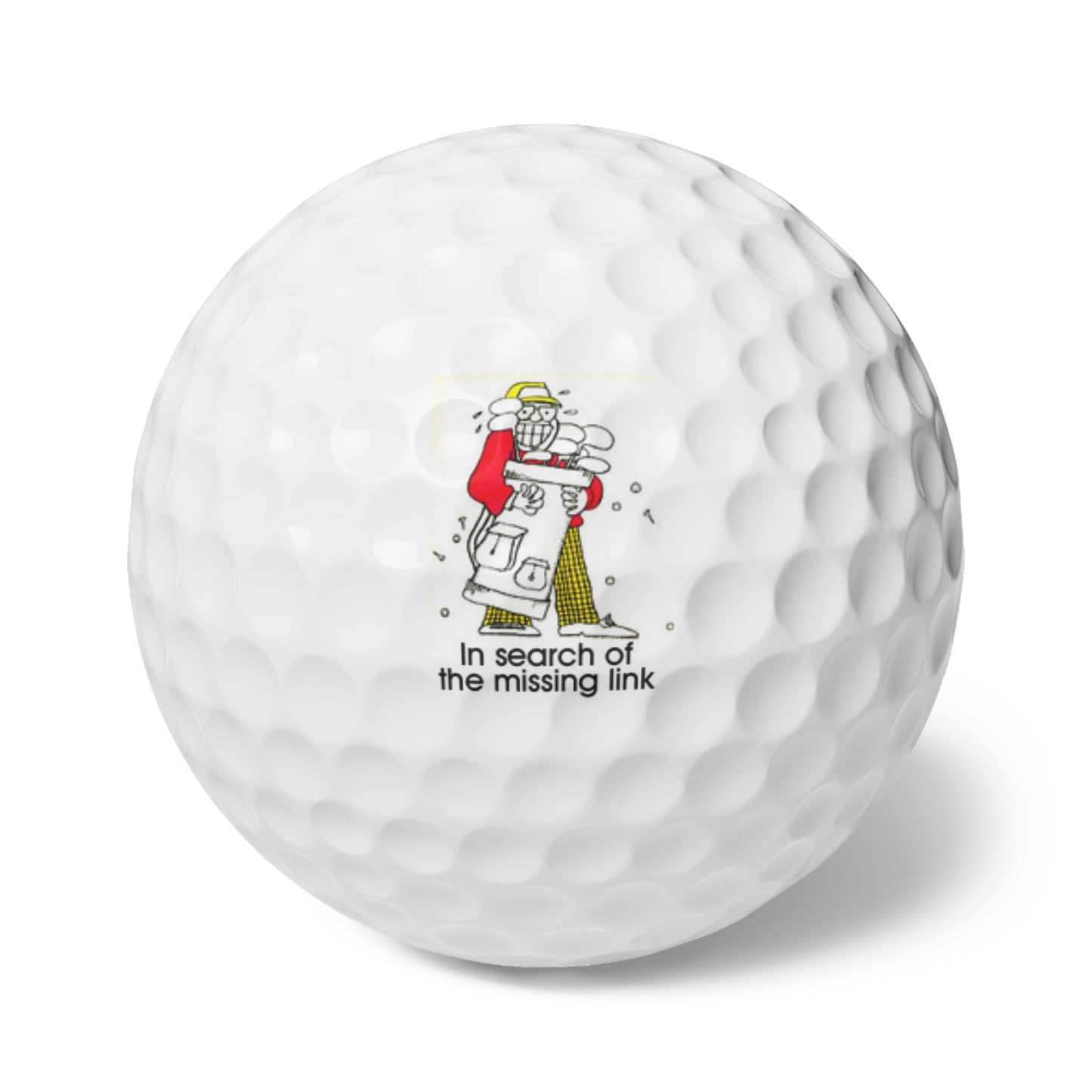 Golfer-link-Golf Balls, 6pcs