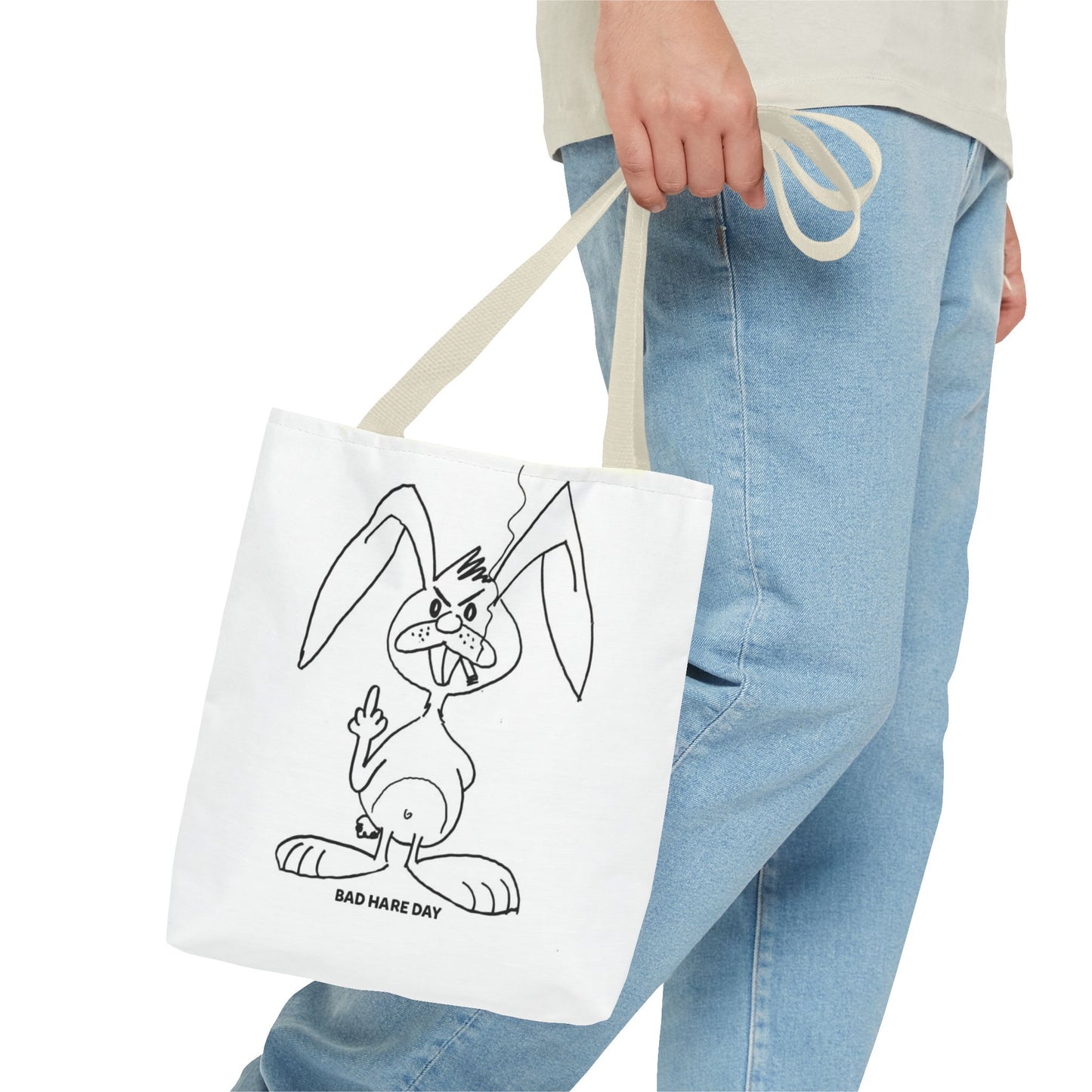 Bad Hare Day Tote Bag