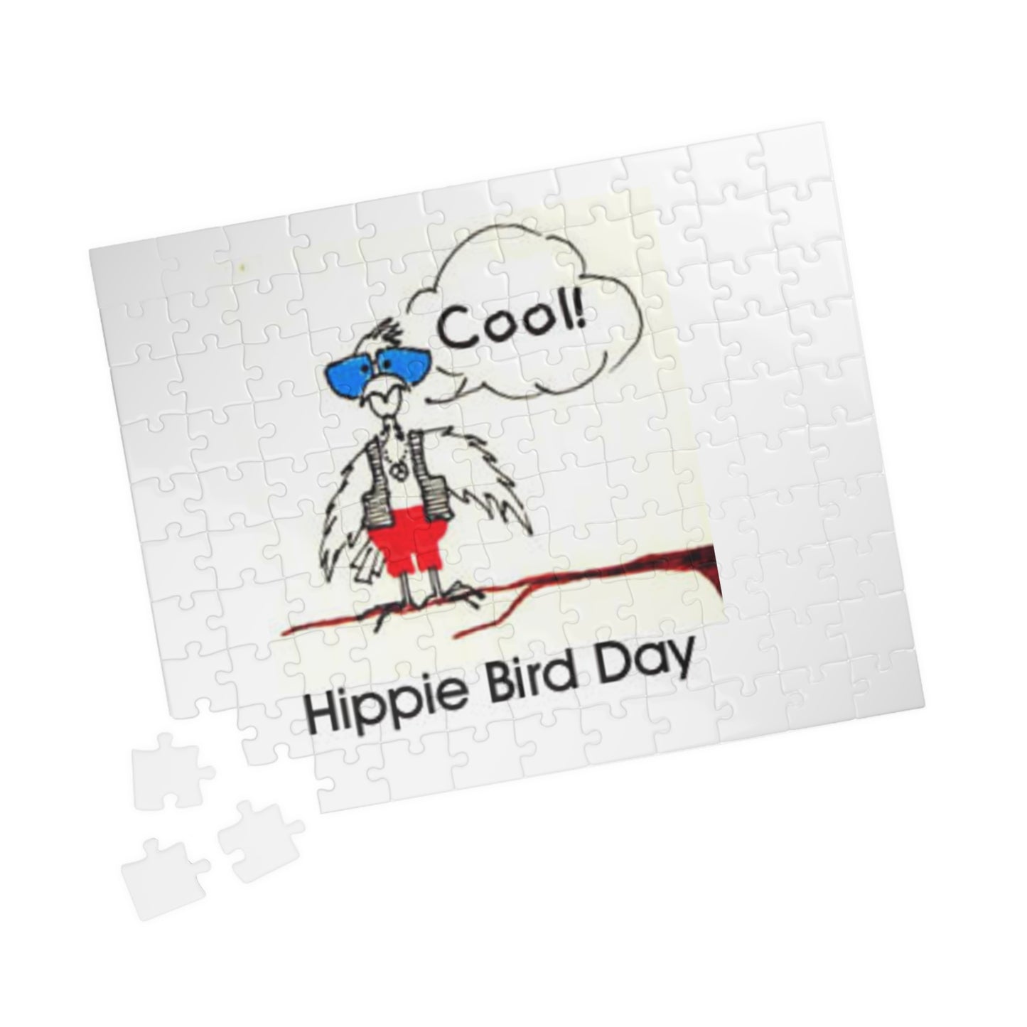 Hippie Bird Day-Puzzle (110, 252, 520, 1014-piece)