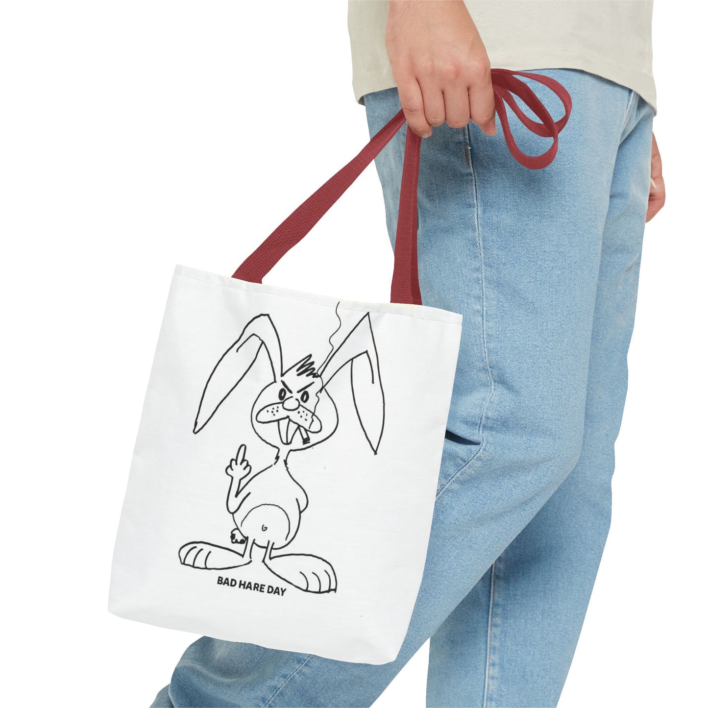 Bad Hare Day Tote Bag