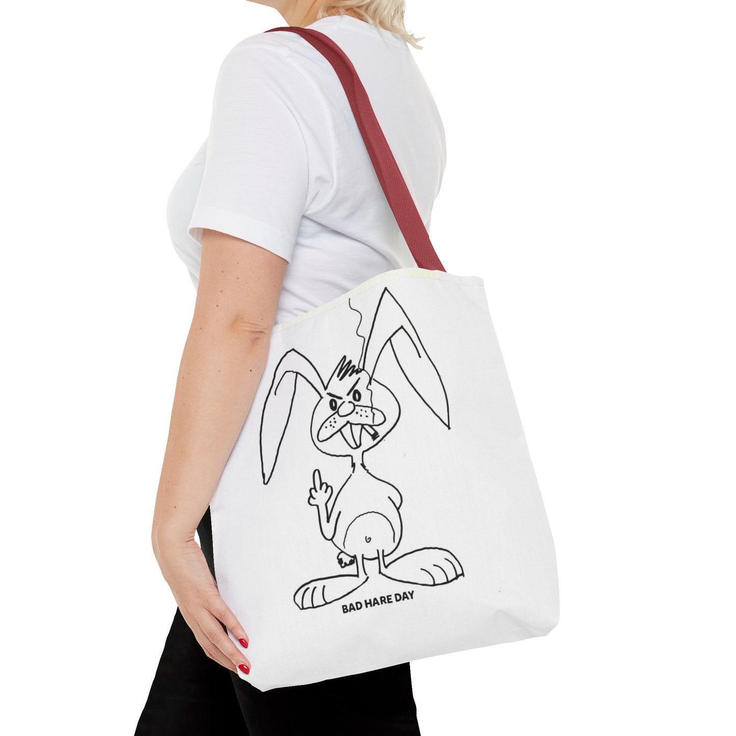 Bad Hare Day Tote Bag