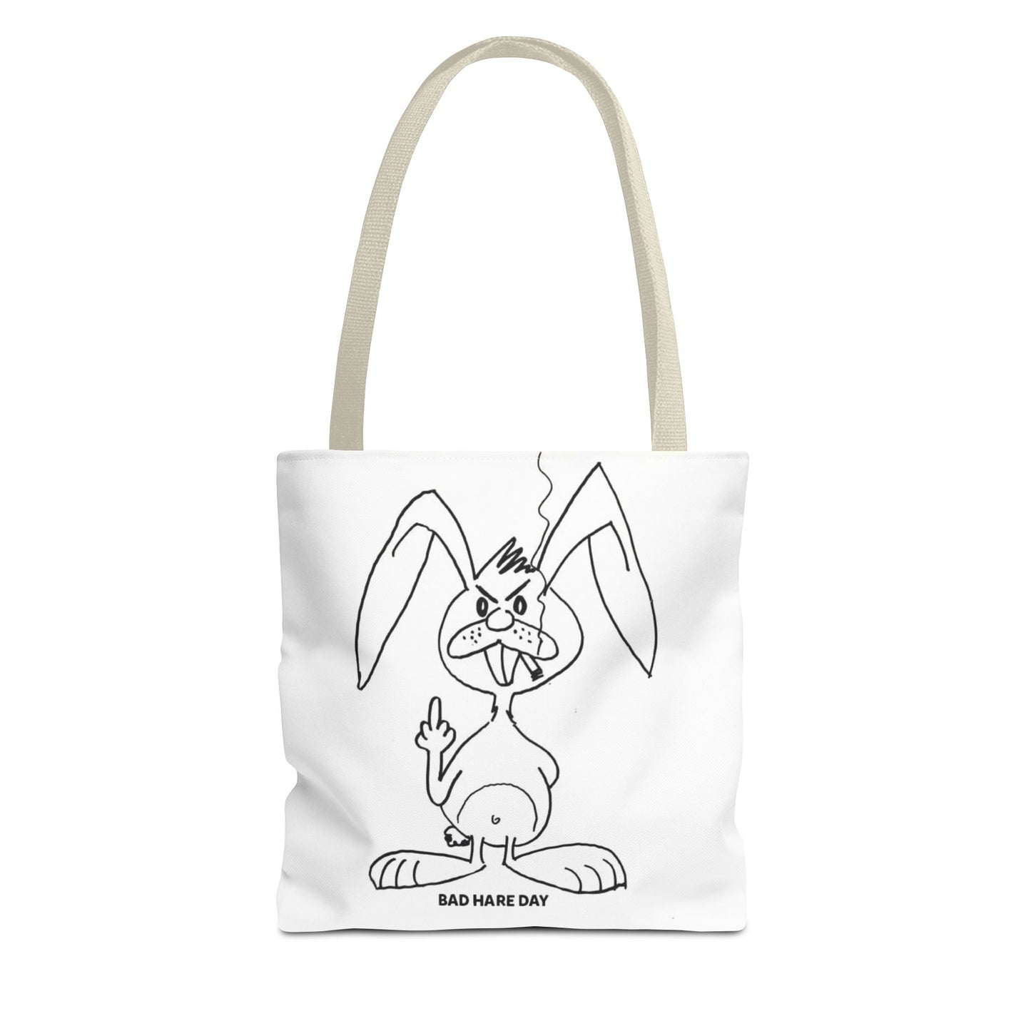 Bad Hare Day Tote Bag