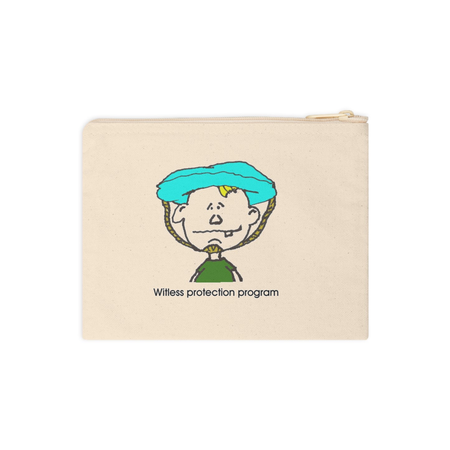 witless-Accessory Zipper Pouch